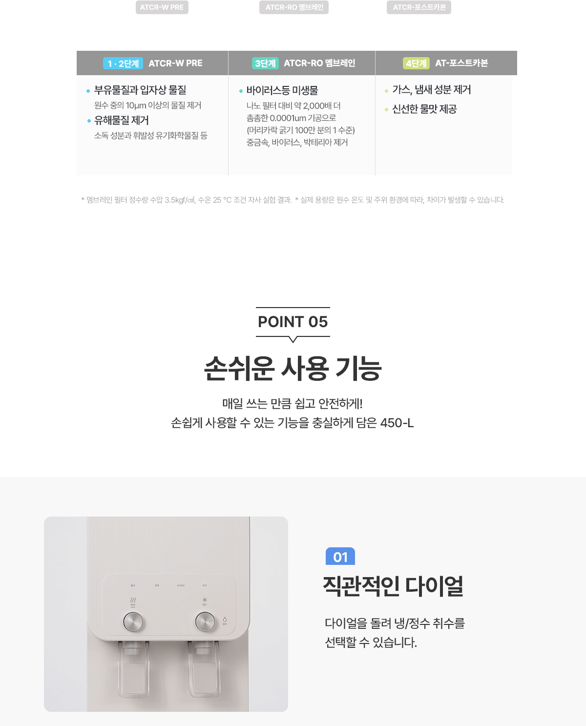 청호나이스 냉온정수기 450-L 상세 이미지 7