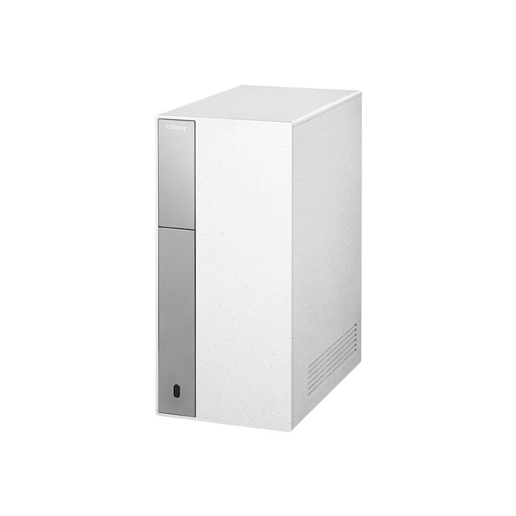 코웨이 노블 정수기 세로 CHP-8200N 포슬린 화이트 제품컷