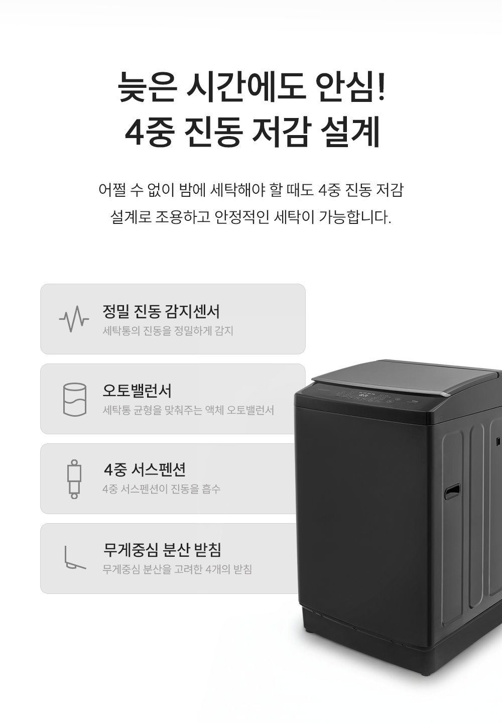 쿠쿠 통워시 전기세탁기 12kg CWM-ATFF1210B 상세 이미지 12