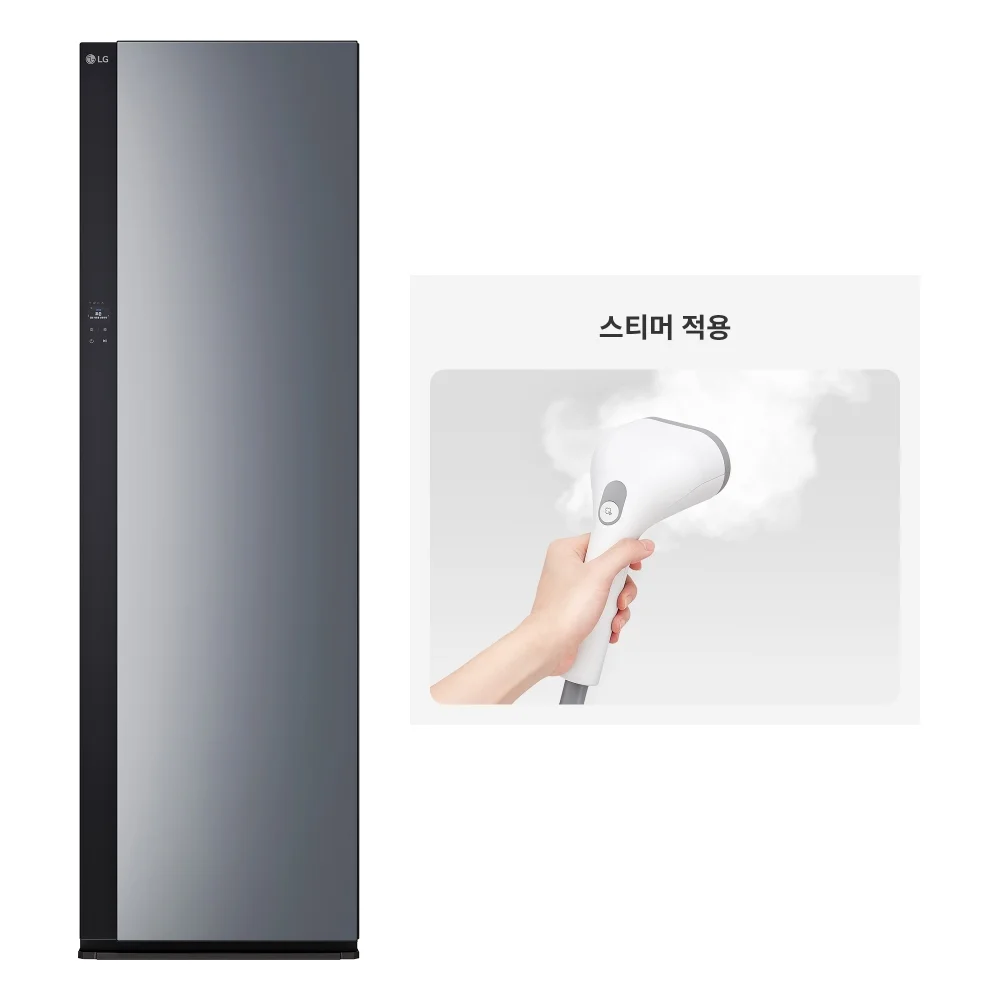 LG 스타일러 오브제컬렉션(NEW, 5벌+바지1벌, 블랙틴트미러) 제품 상세 이미지