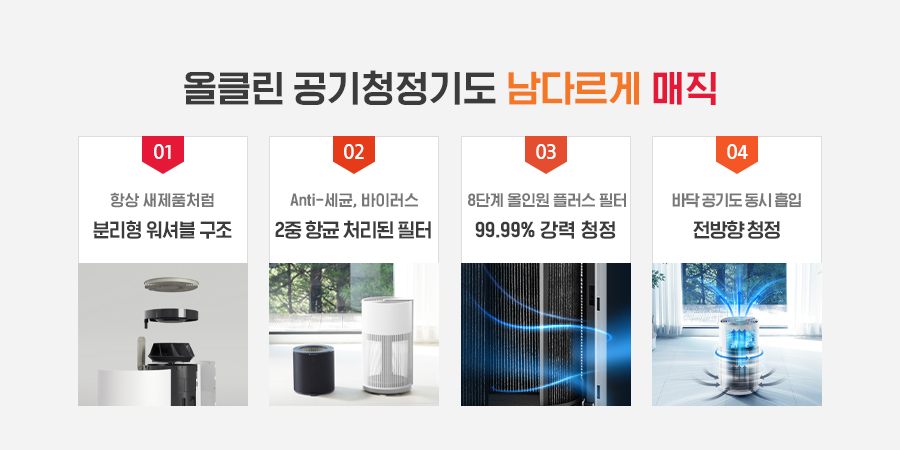 SK매직 올클린 공기청정기 66㎡(20평) 공식 상세 이미지 1